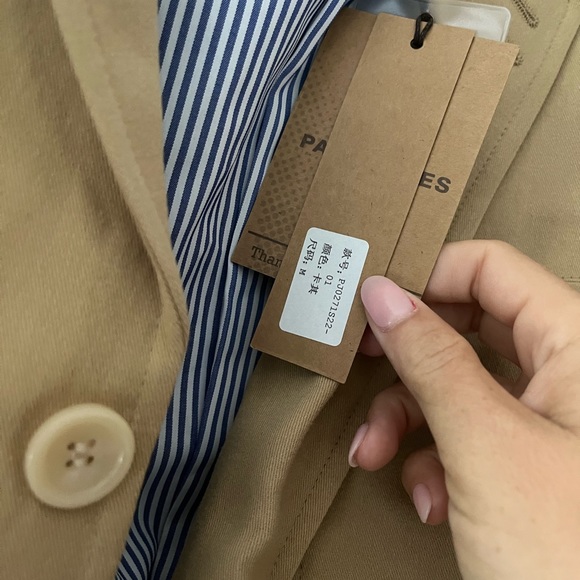 NWT. Tan versatile suit jacket from PJ Paul Jones. Missed the Amazon return! - Picture 5 of 5